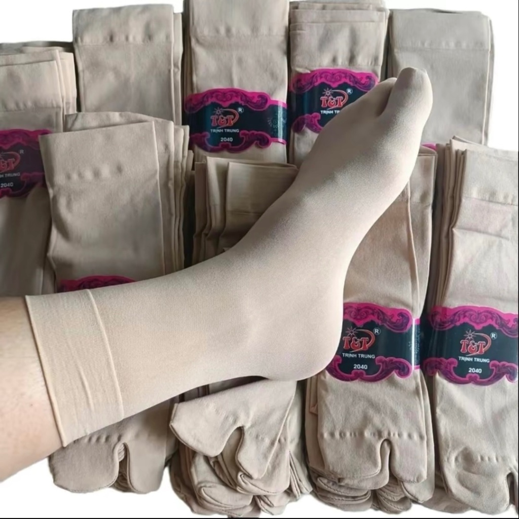 Set 10 đôi vớ da mềm mịn ôm chân co giãn