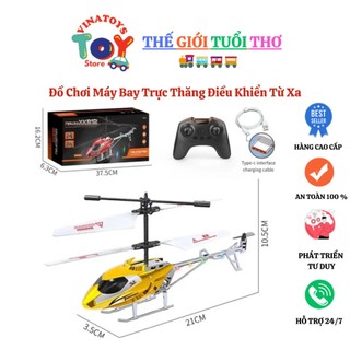 Đồ Chơi Máy Bay Trực Thăng RC và XK912 cho Bé VINATOYS, Đa chiều, Điều Khiển Từ Xa, Có Đèn Sử, Dụng Pin Sạc USB