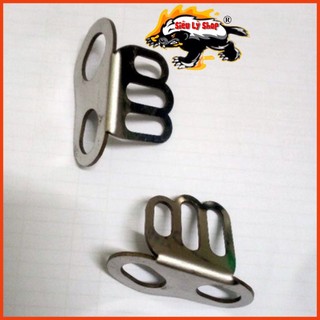 Pát đèn Trợ sáng Mini 2 màu lắp ốc phuộc