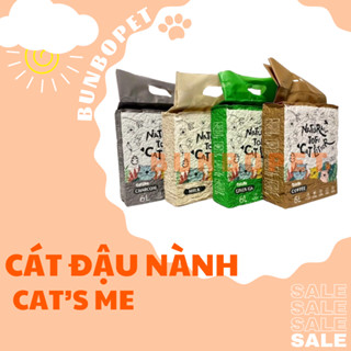  Cát Đậu Nành Catsme Túi 6L  2,4kg  & 7L - Cát Đậu Nành Tofu Vệ Sinh Cho Mèo Cats Me 