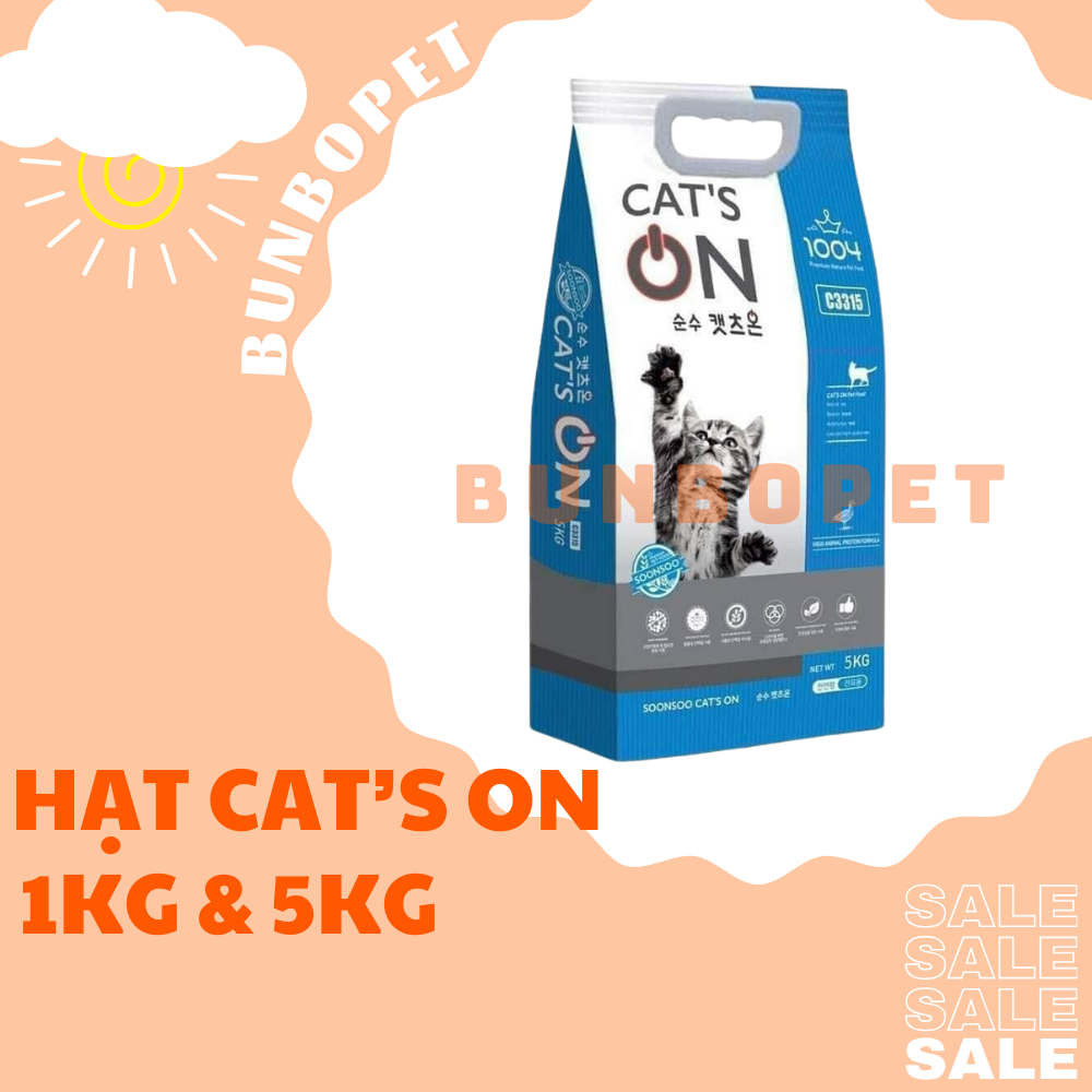 Hạt Cat's On Dành Cho Mèo - Thức Ăn Hạt Cats On Cho Mèo Mọi Lứa Tuổi