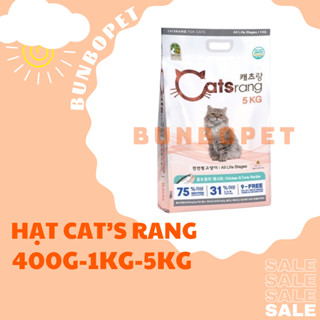 Hạt Catsrang 3kg Túi Nguyên Seal - Thức Ăn Hạt Cho Mèo
