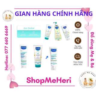 Bộ chăm sóc da chàm / viêm da cơ địa cho bé chính hãng mustela