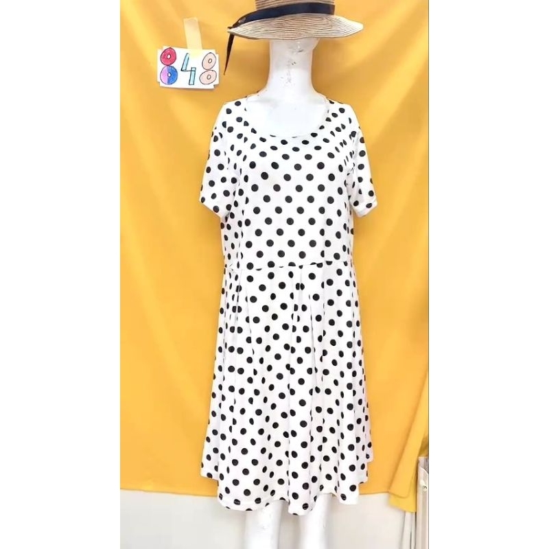 đầm chấm Bi size lớn. S848