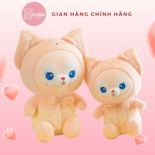 Gấu bông beibei cáo hồ ly ngồi búp bê gabo teddy bear