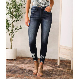 Quần jean nữ co giãn Vnxk dư xịn
