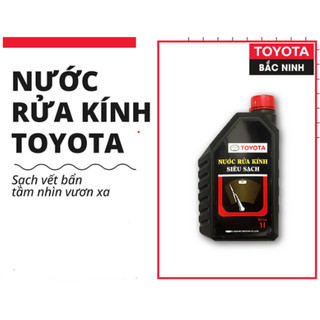Nước rửa kính siêu sạch toyota tỉ lệ pha 1:1 chai 1l - hàng chính hãng