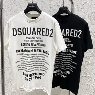 Áo thun dsq 1964 chữ to in full mặt trước,áo phông dsquared2 nam nữ đẹp hot hit 2024 a6