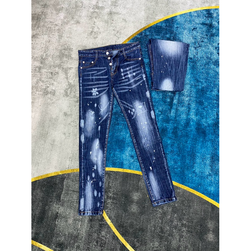 Quần DSQ2 thêu 4 khoá chéo mã hot