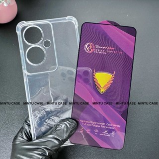 Ốp lưng và cường lực OPPO Reno11 F 5G / Oppo Reno 11F 5G - Loại trong suốt chống sốc TSCS