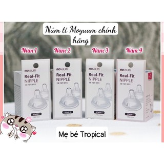 Núm ty bình moyuum hàn quốc chính hãng 1/2/3/4