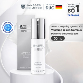 Serum dưỡng trắng, chống lão hoá da Janssen Cosmetics Vitaforce C Skin Complex 30ml