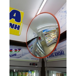 gương cầu lồi giao thông 45cm  soi chiếu lối đi, làm phong thủy, quan sát góc khuất, đủ phụ kiện gắn lên tường đi kèm.