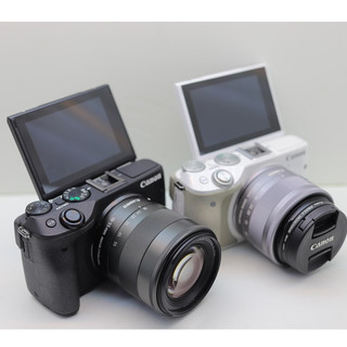 Máy ảnh canon eos m3+ống kính / quay,chụp,màn hình lật 180 độ+cảm ứng,hỗ trợ wifi
