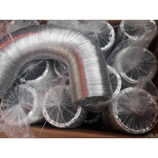 Ống bạc mềm thông gió hút mùi