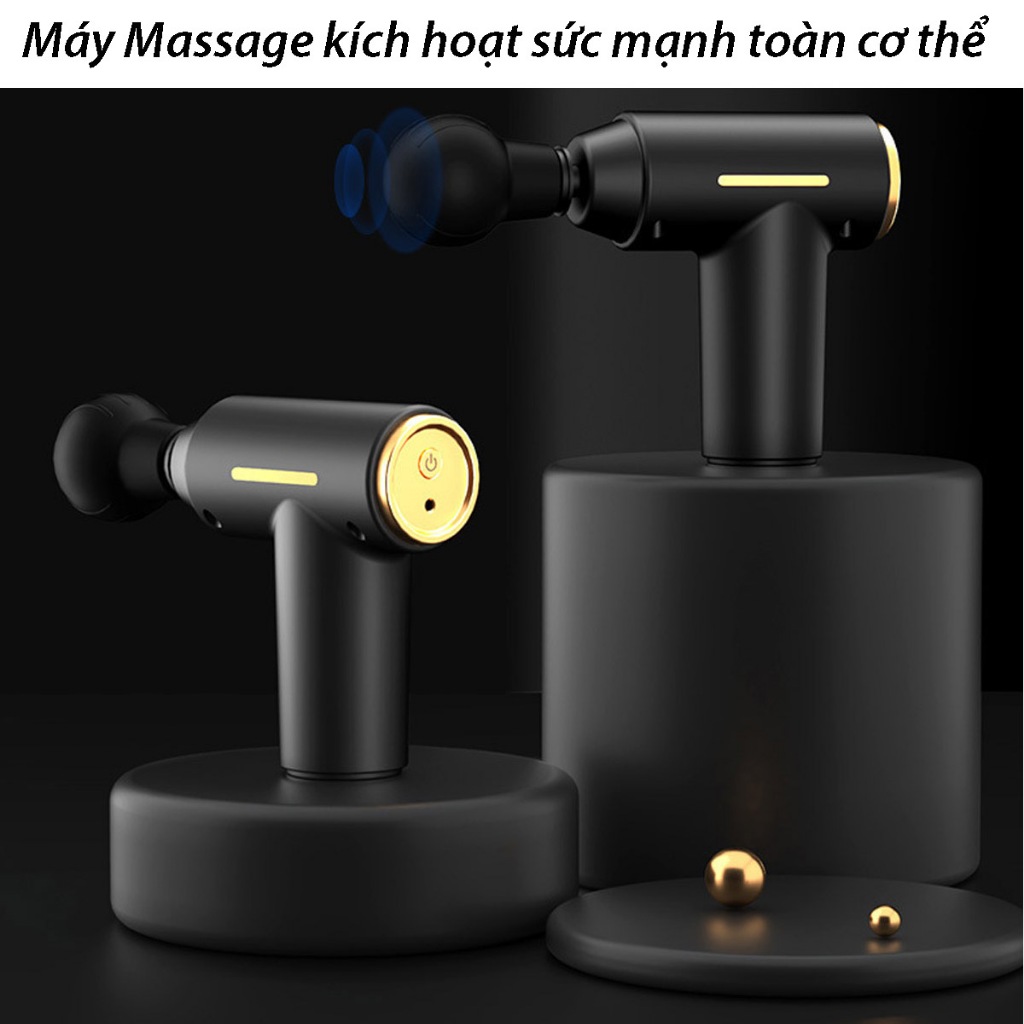 [ Sỉ 5x] Máy Đấm Lưng Massage Cầm Tay 1 đầu Mini, Máy Massage Cầm Tay Mini Toàn Thân giảm đau mỏi cơ