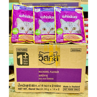 Combo12 gói pate Whiskas mèo con Junior 85g