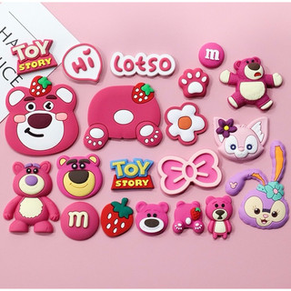 Miếng Dán Sticker Gấu Dâu Đáng Yêu Sticker 3D Trang Trí Tổng Hợp Chống Thấm Nước