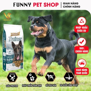 Thức Ăn Cho Chó Rottweiler Huấn Luyện Prince Trainer 20Kg - Funny Pet Shop