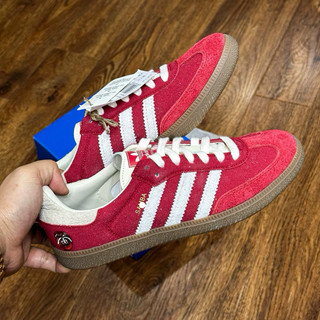Giày thể thao sneaker samba đỏ |Hàng sẵn|