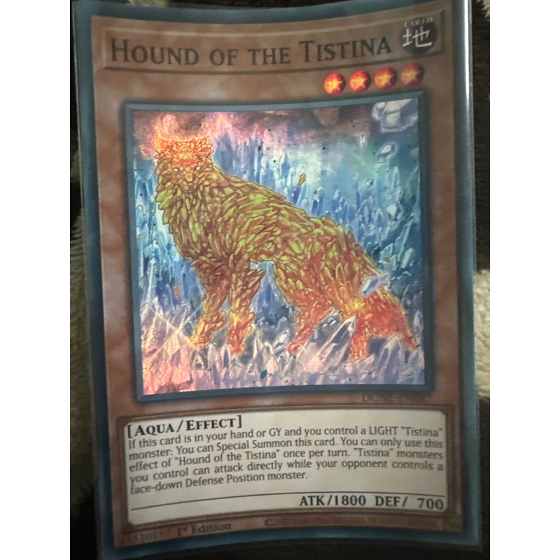 bài yugioh: hound of the tistina