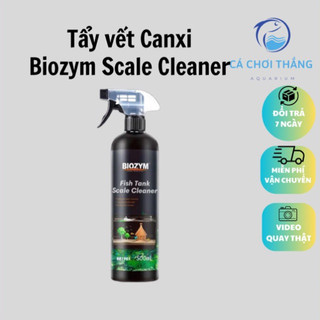 Tẩy cặn Canxi Biozym Scale Cleaner - Tặng kèm bông mịn, cực kì hiệu quả và an toàn cho hồ cá
