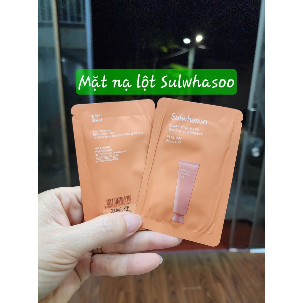 Combo 10 gói Mặt nạ lột Sulwhasoo (Sulwhasoo Clarifying Mask Masque Clarifiant)