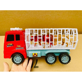 Xe chở thú 2 con đồ chơi cho bé