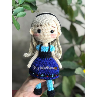búp bê alice bằng len