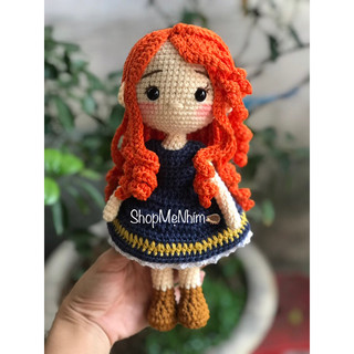 búp bê alice bằng len
