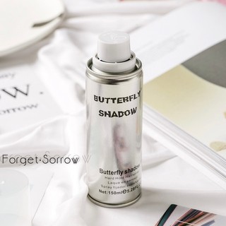 Gôm xịt tạo kiểu tóc butterfly shadow 150-320-600ml giữ nếp tạo kiểu nam nữ
