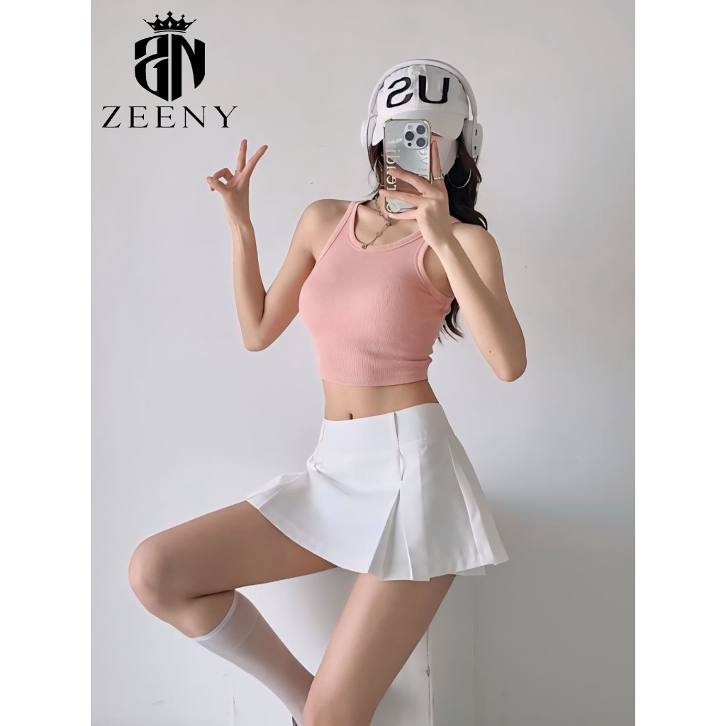 Áo Ba Lỗ Khoét Vai, Áo Tanktop Croptop Ôm Body Thun Tăm Phong Cách Năng Động | BigBuy360 - bigbuy360.vn