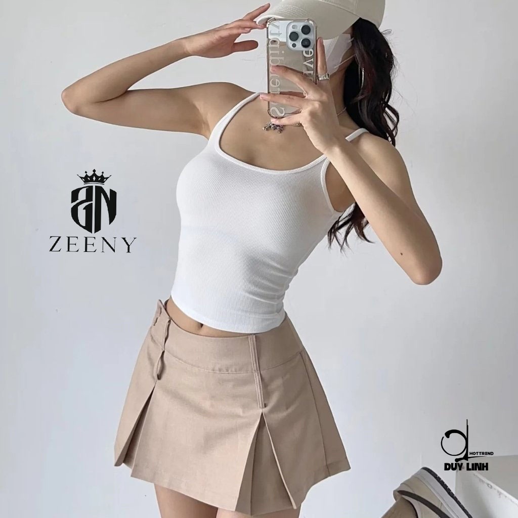 Áo Hai Dây Nữ Ôm Body, Áo Ba Lỗ Dây Nhỏ Gân Lụa Cá Tính Gợi Cảm Phong Cách Sexy | BigBuy360 - bigbuy360.vn