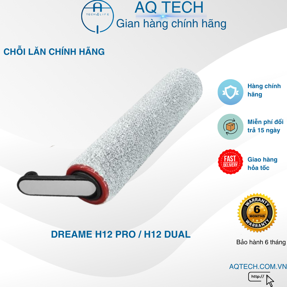 [Chính hãng]Chỗi lăn Dreame H12 Pro/ H12 Dual/ M13/H12/M12/H13 Pro - Phụ kiện Dreame H12 PRO