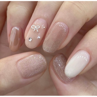 [Windy.V] set 10 charm nơ mini HQ đủ màu đủ size trang trí móng - phụ kiện nails