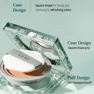 Phấn Nước Clio Kill Cover Skin Fixer Cushion che phủ kiềm dầu