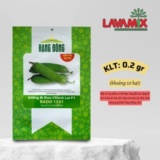 Hạt giống Bí Đao Chanh Lai F1 Rado 1331 (0,2g~10 hạt) hiệu Rạng Đông nhanh thu hoạch | Green House