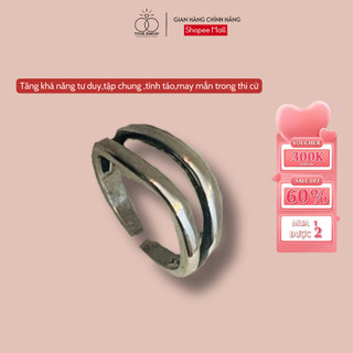 Nhẫn mạ bạc Tyche bpq thiết kế đơn giản, phong cách Hàn Quốc sản xuất thủ công dành cho cả nam và nữ TYCHE JEWELRY