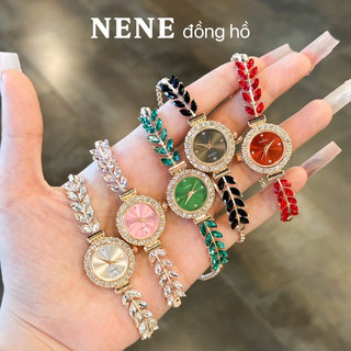 Đồng hồ nữ Lyly dáng lắc tay dây rút dễ thương