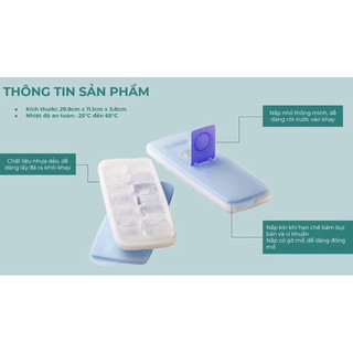 Lẻ 1 khay đá Tupperware