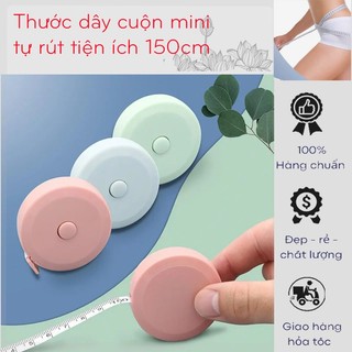 Thước dây cuộn mini tự rút tiện ích 150cm