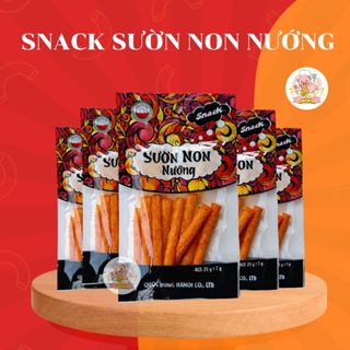 Combo 30 Gói Snack Sườn Non Nướng – Tăm Cay Tuổi Thơ Dai Cay Ngon Ghiền – A Long Foods