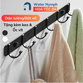 Móc treo quần áo, giá treo đồ dùng nhà tắm, nhà bếp dán tường/khoan lỗ cao cấp Waternymph