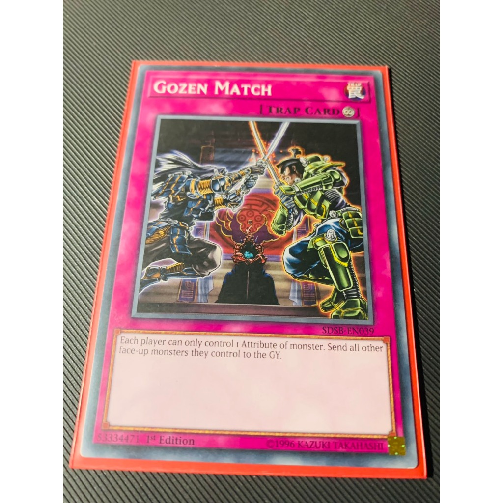 Thẻ bài Yugioh: Gozen Match - SDSB-EN039 - Common