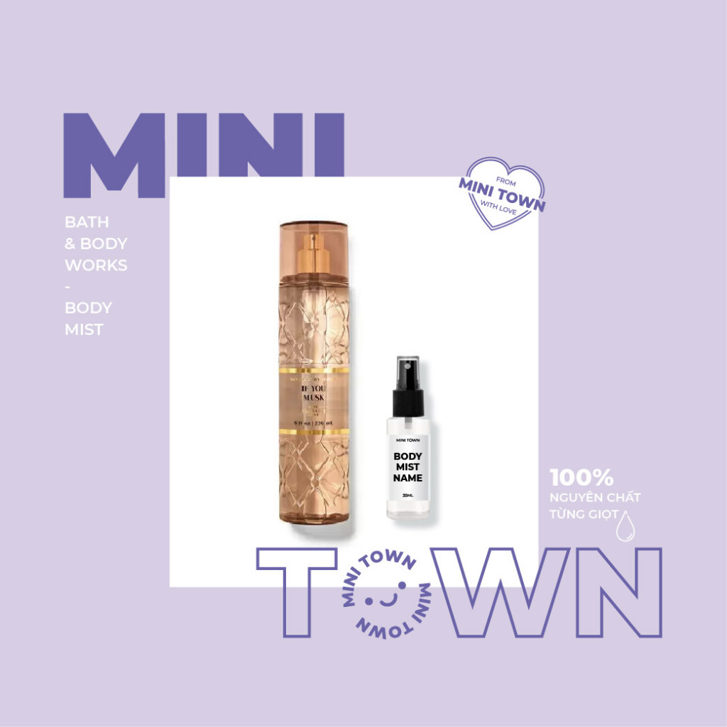 [EVERYDAY LUXURIES COLLECTION] IF YOU MUSK - Xịt Thơm Lưu Hương Toàn Thân Bath & Body Works Fine Fra