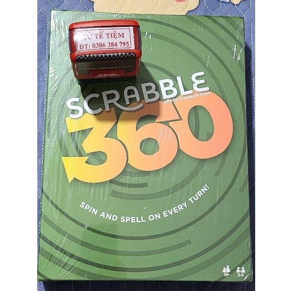 Trò chơi boardgame Scrabble 360
