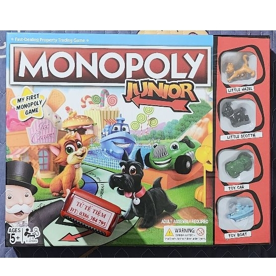 Trò chơi boardgame Monopoly Junior