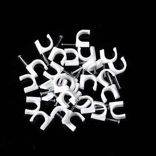 Nẹp dây 6mm cho dây mạng ( 10 chiếc)