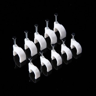 Nẹp dây 6mm cho dây mạng ( 10 chiếc)