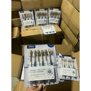 bàn chải đánh răng vỉ 6 cái -new